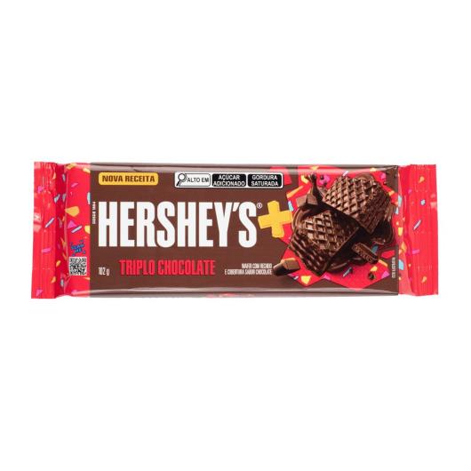 Wafer Triplo Chocolate Hershey's 102g - Imagem em destaque