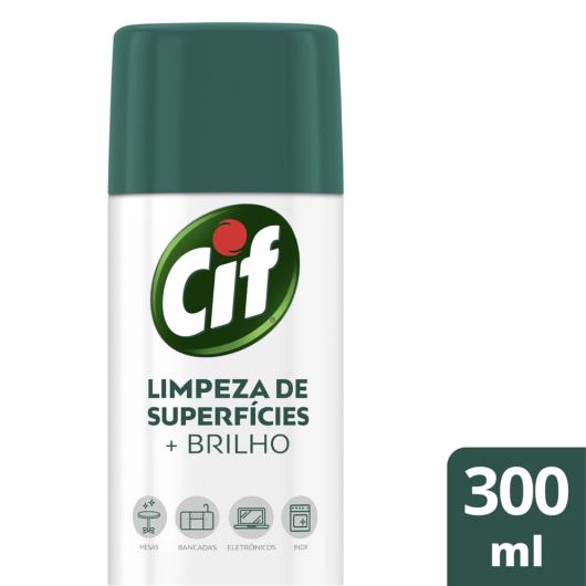 Limpeza de Superfícies Cif + Brilho 300ml Spray - Imagem em destaque