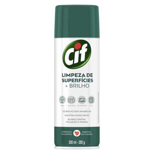 Limpeza de Superfícies Cif + Brilho 300ml Spray - Imagem em destaque