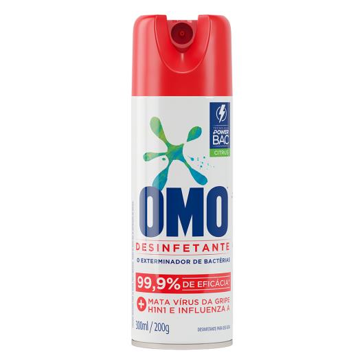 Desinfetante aerosol Omo multiuso citrus Lata - 300ml - Imagem em destaque