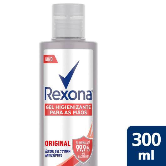 Gel Higienizante para as Mãos Rexona Original Elimina até 99,9% das Bactérias* 300 ML - Imagem em destaque