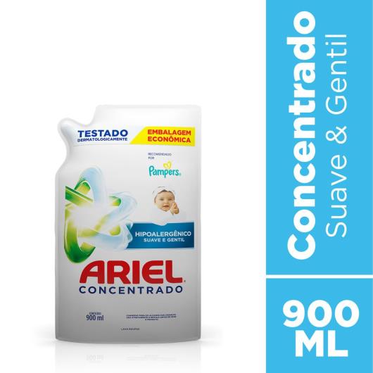 Sabão Líquido Ariel Suave e Gentil Concentrado 900ml - Imagem em destaque