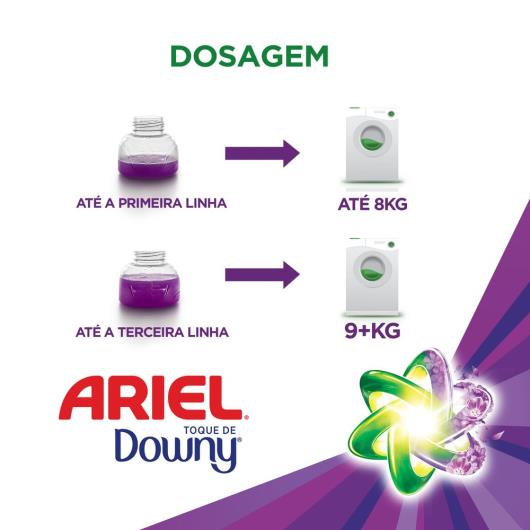 Sabão Líquido Ariel Concentrado Toque Downy 900ml - Imagem em destaque