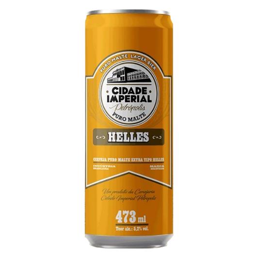 Cerveja Cidade Imperial helles 473ml - Imagem em destaque