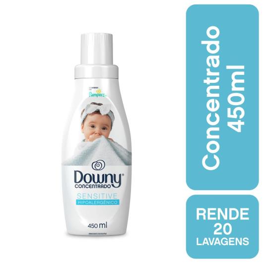 Amaciante concentrado Downy sensetive hipoalergênico 450ml - Imagem em destaque