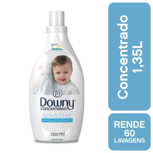 Amaciante Downy Concentrado Sensetive Hipoalergênico 1,35L - Imagem em destaque