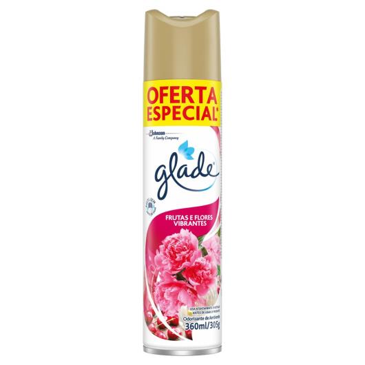 Desodorizador Glade Aerossol Frutas e Flores Vibrantes 360ml Oferta Especial 360ml - Imagem em destaque