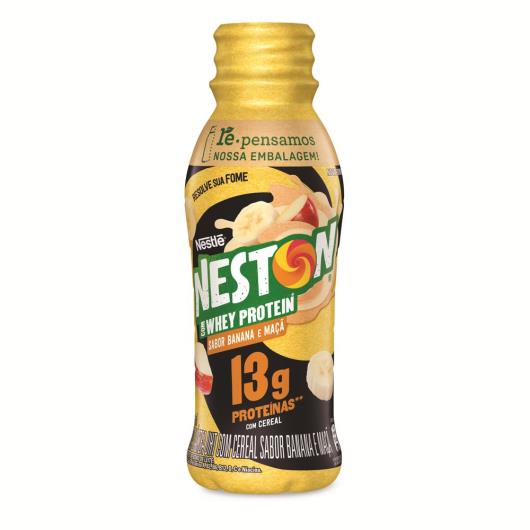 Bebida Láctea NESTON Proteína Banana e Maçã 280ml - Imagem em destaque