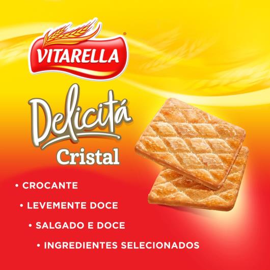 Biscoito Vitarella Delicita Cristal Doce 450G - Imagem em destaque