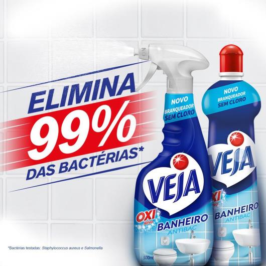 Limpador Spray Anti Bac Veja Banheiro Oxi 500ml Refil - Imagem em destaque