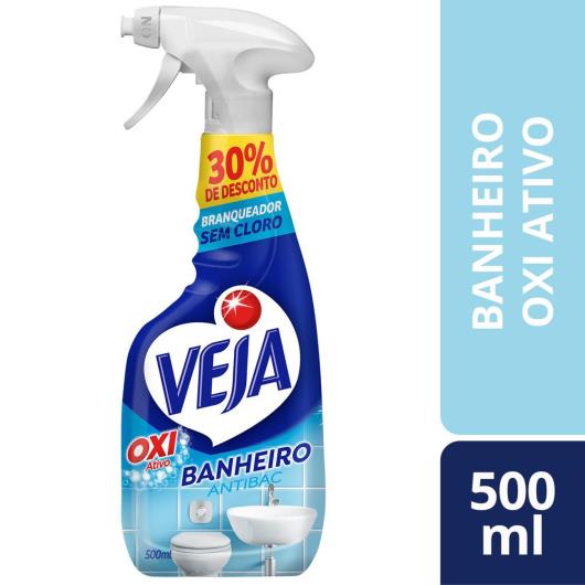 Limpador Spray Anti Bac Veja Banheiro Oxi 500ml Oferta - Imagem em destaque