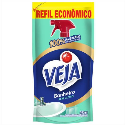 Branqueador Veja banheiro sem cloro Refil Econômico 400ml - Imagem em destaque