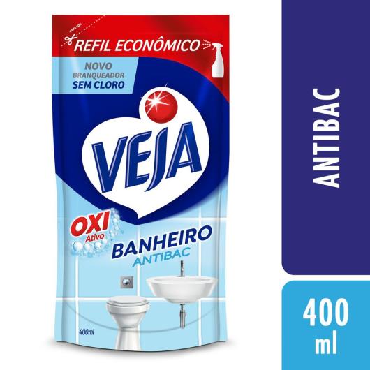 Branqueador Veja banheiro sem cloro Refil Econômico 400ml - Imagem em destaque