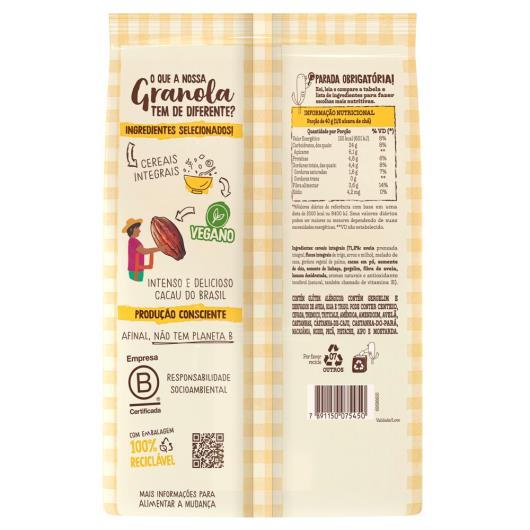 Granola Mãe Terra Banana e Cacau 800g - Imagem em destaque