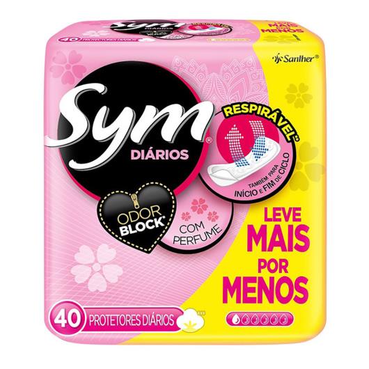 Protetor Diário Sym com perfume Leve Mais Pague Menos - unidade - Imagem em destaque