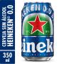 Cerveja Heineken 0,0% álcool 350ml