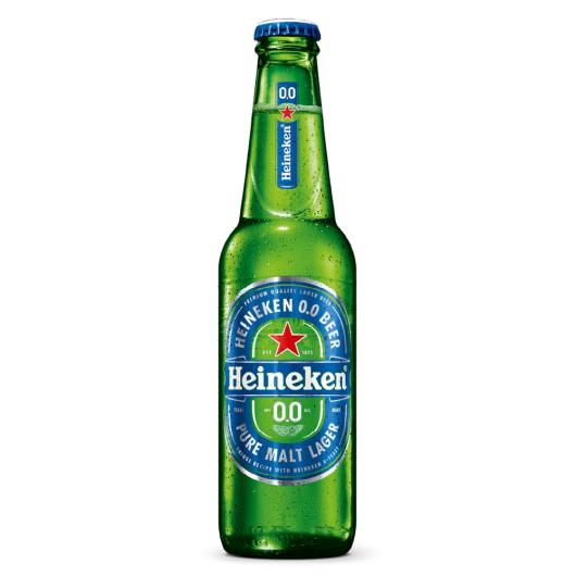 Cerveja Heineken 0,0% álcool Long Neck - 330ml - Imagem em destaque