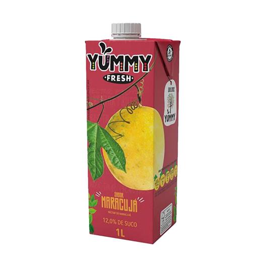 Néctar Yummy fresh maracujá 1l - Imagem em destaque