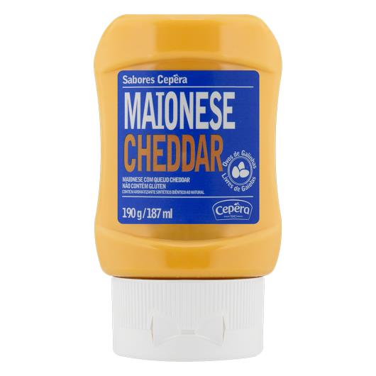 Maionese Cheddar Cepêra 190g - Imagem em destaque