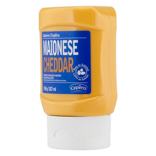 Maionese Cheddar Cepêra 190g - Imagem em destaque