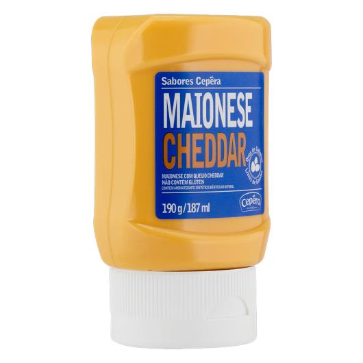 Maionese Cheddar Cepêra 190g - Imagem em destaque