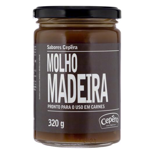Molho Madeira para Carne Cepêra Vidro 320g - Imagem em destaque
