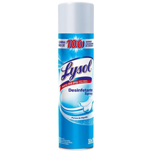 Desinfetante Spray Lysol - Pureza do Algodão 295g - Imagem em destaque