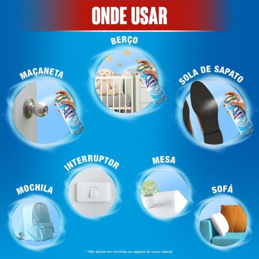 Desinfetante Spray Lysol - Brisa da Manhã 360ml - Imagem em destaque