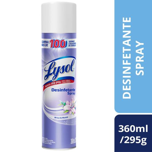 Desinfetante Spray Lysol - Brisa da Manhã 360ml - Imagem em destaque