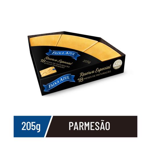 Queijo Faixa Azul reserva especial parmesão 205g - Imagem em destaque