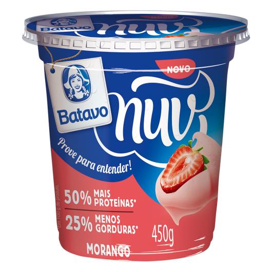 Creme de Queijo Batavo nuv morango 450g - Imagem em destaque