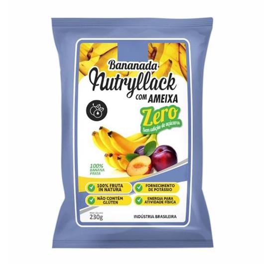 Bananada Nutryllack Com Ameixa Zero Adição de Açúcares 230g - Imagem em destaque