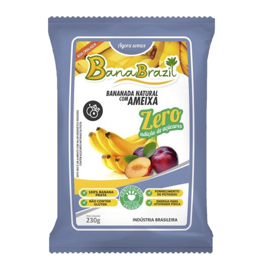 Bananada com ameixa com frutas naturais Nutryllack 230g - Imagem em destaque