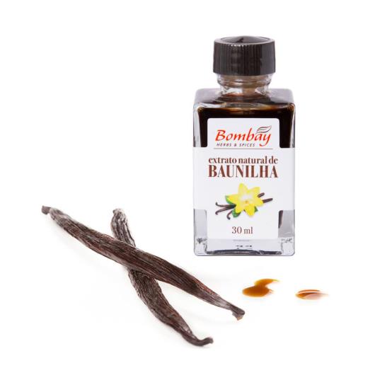 Extrato natural de baunilha Bombay 30ml - Imagem em destaque