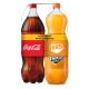 Refrigerante Coca-Cola Original pet 2L + Fanta Laranja pet 2L - Imagem 7894900039061_1.jpg em miniatúra