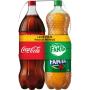 Kit 1 Coca-Cola Original + 1 Fanta Guaraná 2L