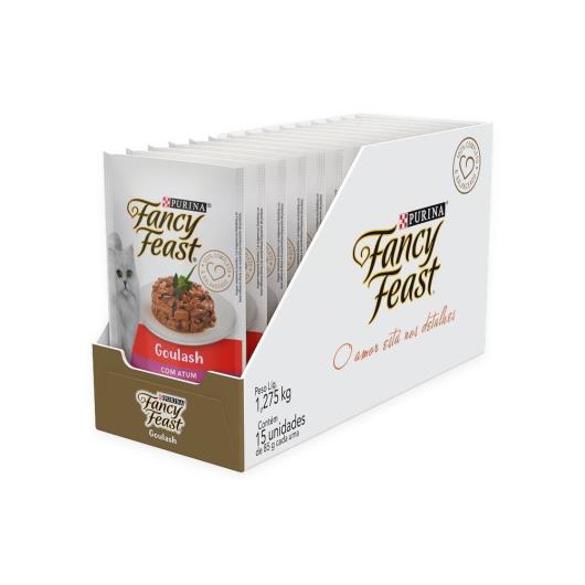 Alimento para Gatos Adultos Goulash com Atum Purina Fancy Feast Sachê 85g - Imagem em destaque