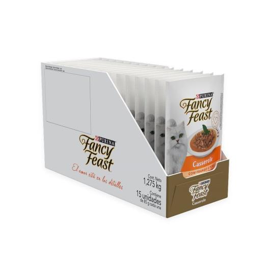 Alimento para Gatos Adultos Casserole com Frango e Peru Purina Fancy Feast Sachê 85g - Imagem em destaque