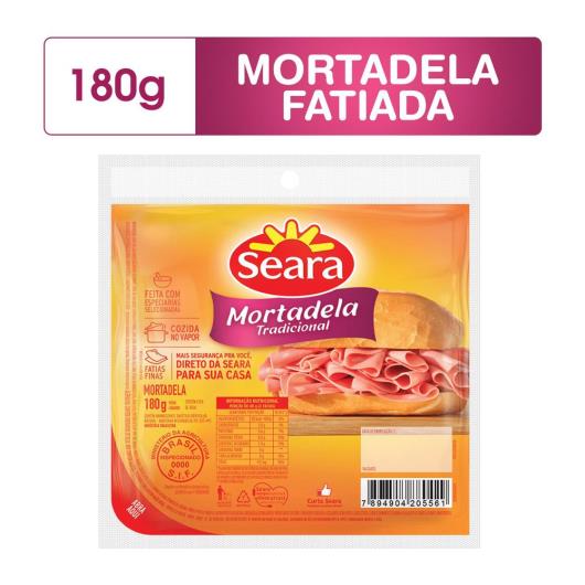 Mortadela Tradicional Fatiada Seara 180g - Imagem em destaque