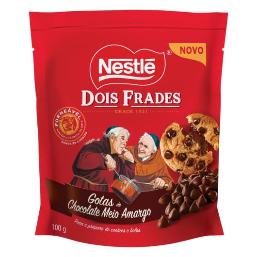 Chocolate em gotas Nestlé Meio Amargo 100g - Imagem em destaque