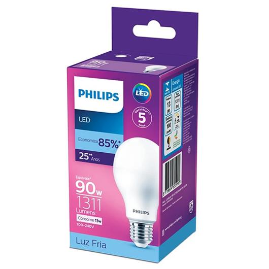Lampada Philips led luz fria 90w13w - Imagem em destaque