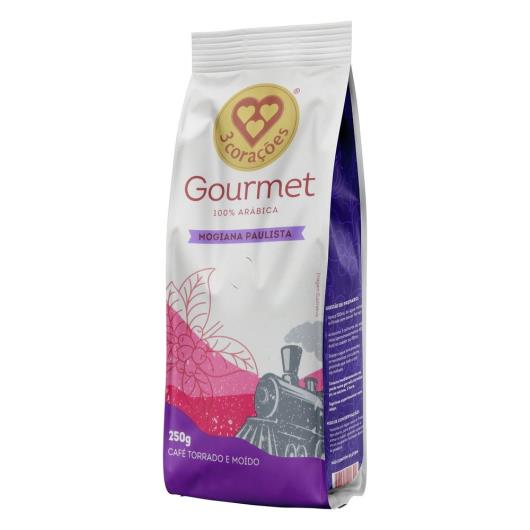 Café em pó 3 Corações Gourmet Mogiana Paulista 250g - Imagem em destaque