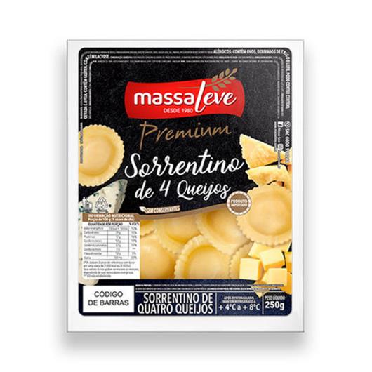 Sorrentino Premium Massa Leve 4 Queijos 250g - Imagem em destaque