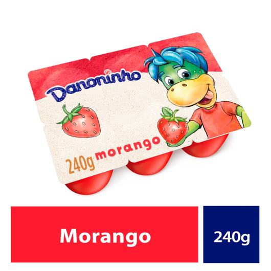 Danoninho Petit Suisse Morango 240g 6 unidades - Imagem em destaque