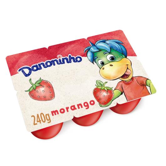 Danoninho Petit Suisse Morango 240g 6 unidades - Imagem em destaque