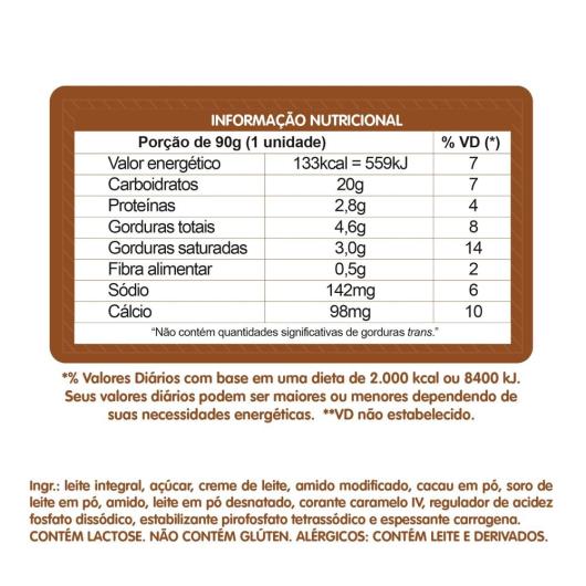 Sobremesa Láctea Chocolate e Chocolate Branco Danette Bandeja 720g 8 Unids Leve Mais Pague Menos - Imagem em destaque