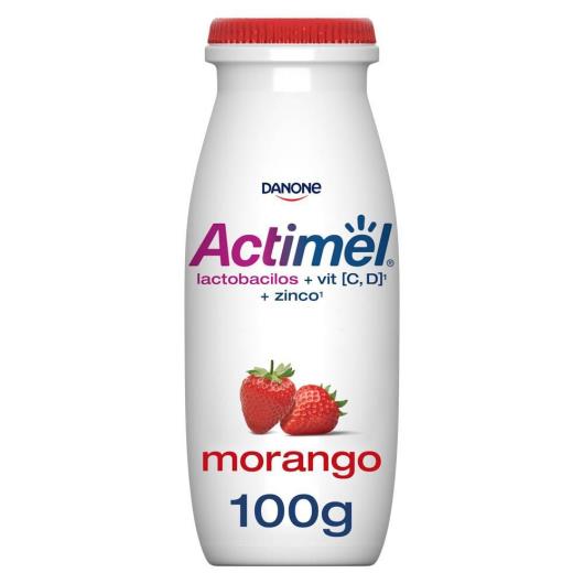 Leite Fermentado Actimel Morango 100g - Imagem em destaque