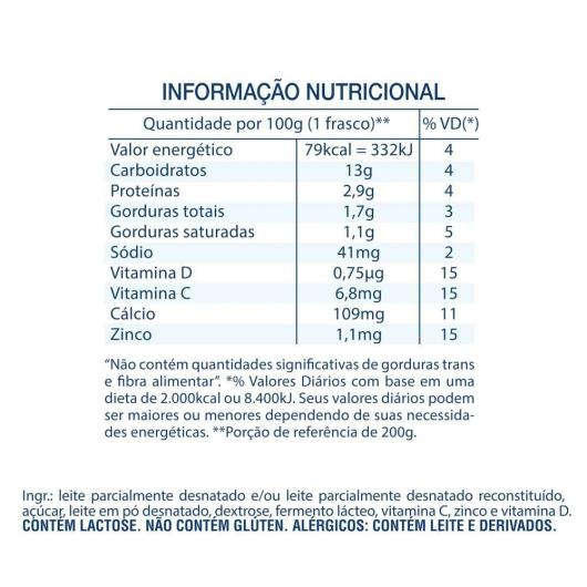 Leite Fermentado Parcialmente Desnatado Tradicional Actimel Frasco 100g - Imagem em destaque