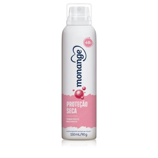 Desodorante Aerossol Antitranspirante Monange Feminino Proteção Seca 150ml - Imagem em destaque