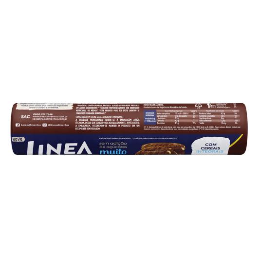 Biscoito Integral Cacau e Cereais Linea Pacote 120g - Imagem em destaque